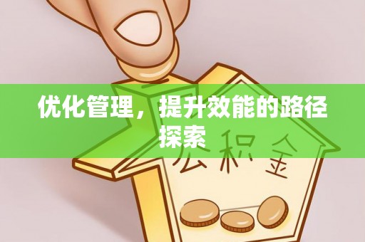 韶山优化管理，提升效能的路径探索